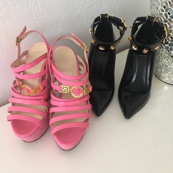 Versace Medusa Wedges - Picture 6 of 7